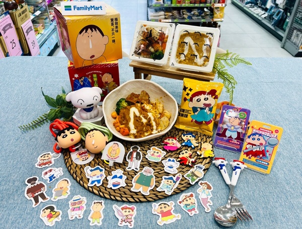 全家推蠟筆小新鮮食即日起開賣！蠟筆小新餐盒、豆皮壽司、咖哩炒麵必吃