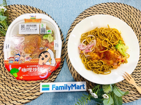 全家推蠟筆小新鮮食即日起開賣！蠟筆小新餐盒、豆皮壽司、咖哩炒麵必吃