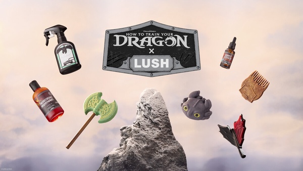 最新聯名新品：LUSH X 《馴龍高手》