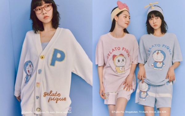 最新聯名新品：GELATO PIQUE X 哆啦A夢