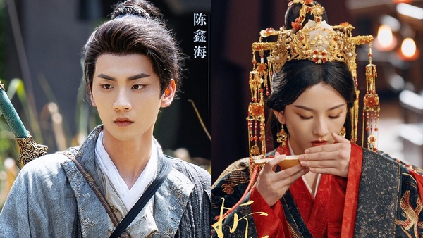 以宋祖兒在《折腰》等劇中的扮相，示意其主演的重生劇《表妹萬福》中的女主角形象
