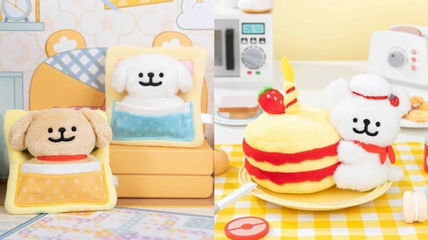 7-11「線條小狗盲盒」可愛登場！包子&水餃造型必收，再推JOGUMAN磁吸小燈牌&手機鏡架
