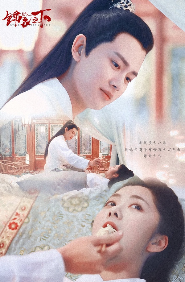 陸劇《錦衣之下》官方海報 - 任嘉倫與譚松韻的選角成功拯救了劇情。