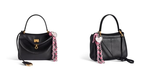 2025 七夕情人節包包推薦：Balenciaga 特別款 Rodeo 飾七夕主題掛飾