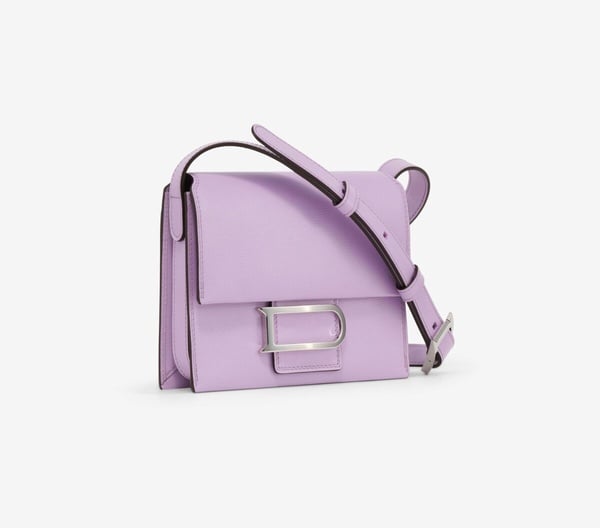 2025 七夕情人節包包推薦：DELVAUX Léonce Small 棉花糖紫