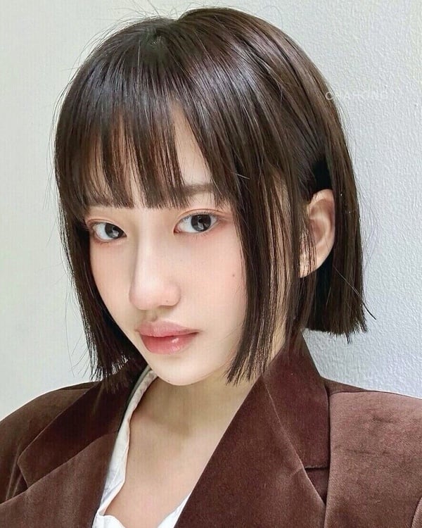 25款「好整理短髮髮型」範本：XX中短髮、一刀切造型，不用燙也有型！（8月SEO）
