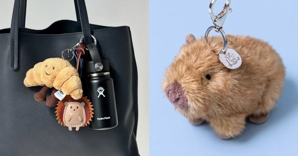 Jellycat不要只買娃娃！必搶「包包吊飾」先鎖定：Jennie同款水豚、棉花糖雙胞胎超夯！