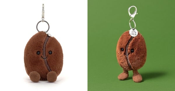 Jellycat必收包包吊飾：咖啡豆 Amuseables Coffee Bean