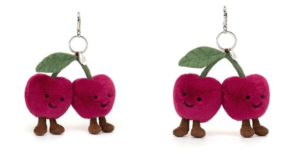 Jellycat必收包包吊飾：櫻桃娃娃 Amuseables Cherries