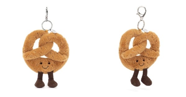 Jellycat必收包包吊飾：蝴蝶餅 Amuseables Pretzel