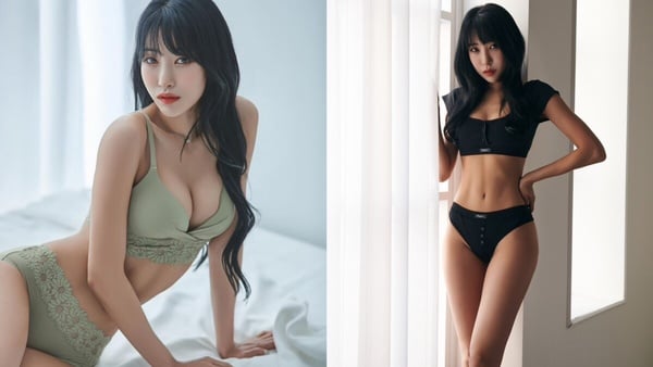 李世英在IG分享的術後生活照，身穿黑色上衣，展現健身後的體態與整形後樣貌