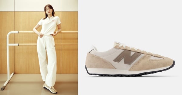 2025奶茶色球鞋：New Balance 471，NT$3,480 （IU 同款）