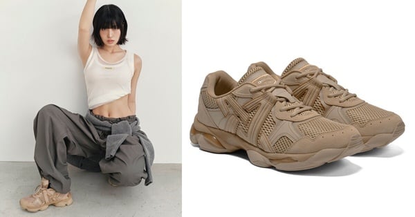 2025奶茶色球鞋：Onitsuka Tiger鬼塚虎 TIGRUN，NT$7,880 (TWICE Momo 同款)