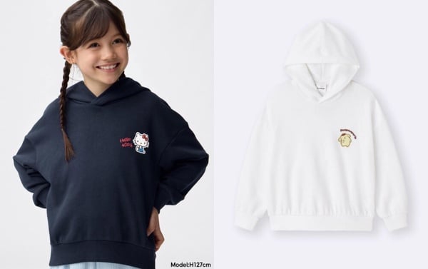 GU x Sanrio三麗鷗聯名家居服系列開賣！Hello Kitty、布丁狗睡衣太可愛，百元價入手！
