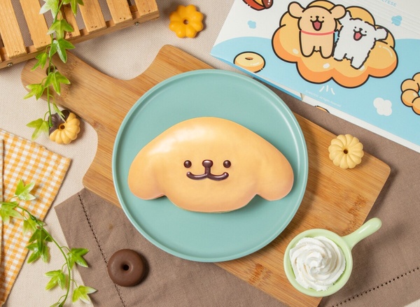 Mister Donut聯名「線條小狗」甜甜圈9/2開賣！