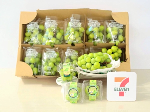 7-11「麝香葡萄」：7-11即日起開賣麝香葡萄售價399元，還有99元麝香葡萄杯