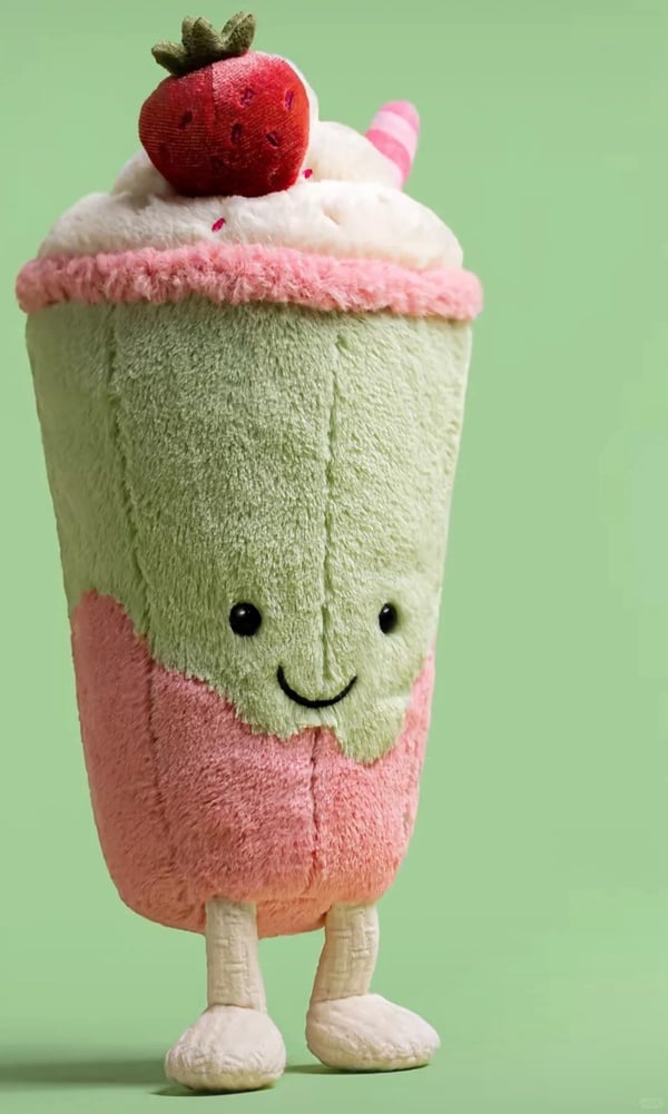 Jellycat 新品：趣味蓓芮蒂拿鐵