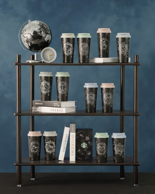 星巴克必收「12星座不鏽鋼杯」9/10開賣！