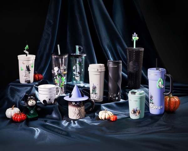 星巴克必收「12星座杯」9/10開賣，貓奴再收星巴克黑貓系列，還有黑貓娃包！