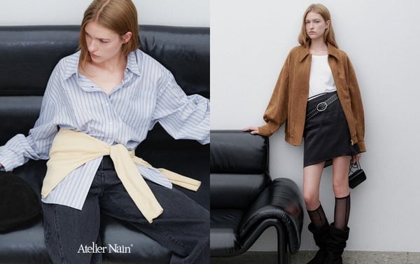 韓國潮牌推薦12：Atelier Nain — 韓系鬆弛感
