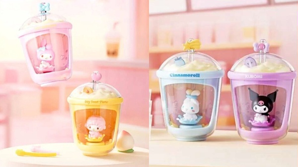 7-11「三麗鷗周邊」可愛登場！酷洛米冰壩杯，三麗鷗冰淇淋、碰碰車、奶茶杯盲盒超欠收