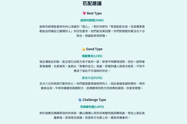 戀愛性格測驗戀愛性格測驗