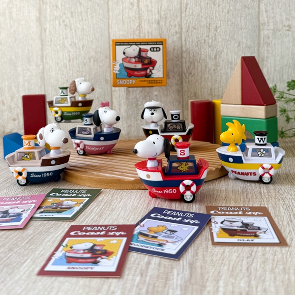 7-11「史努比周邊」登場！史努比迴力汽船盲盒6款開抽，75周年限定棉麻袋&amp;針織包超欠收