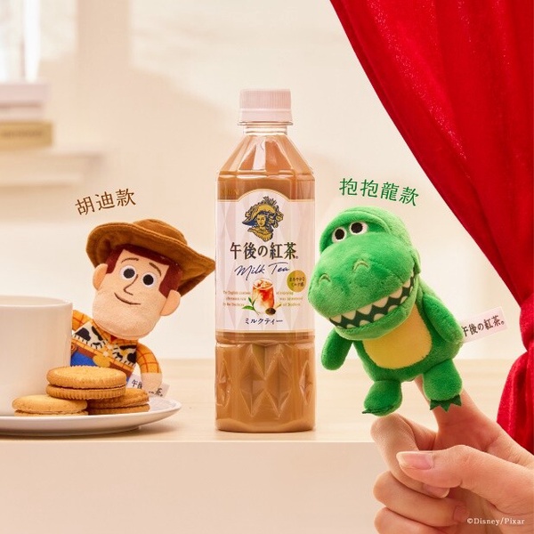 午後の紅茶「玩具總動員瓶中娃娃」全5款，玩總粉絲必收藏！