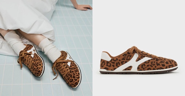 CHARLES &amp; KEITH 復古拼接休閒鞋，NT$4,290