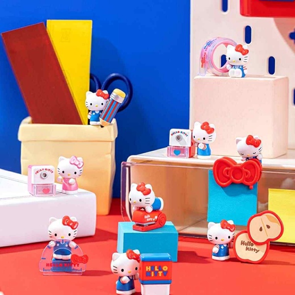 7-11「三麗鷗盲盒」可愛登場！KITTY文具系列、三麗鷗髮夾吊飾、酷洛米禮物萌趣豆必收