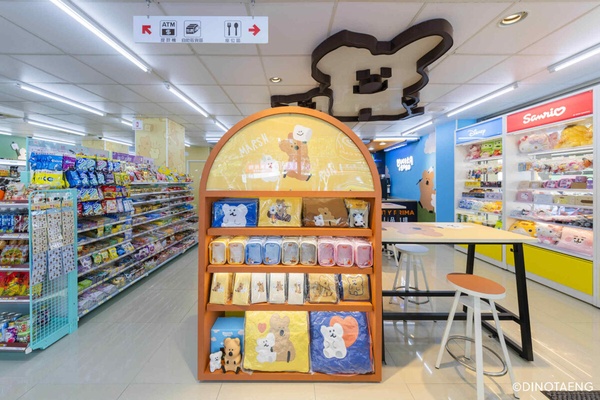 7-11「DINOTAENG主題店」全台首間在這！QUOKKA&amp;BOBO經典場景打卡牆、限定周邊可愛爆擊