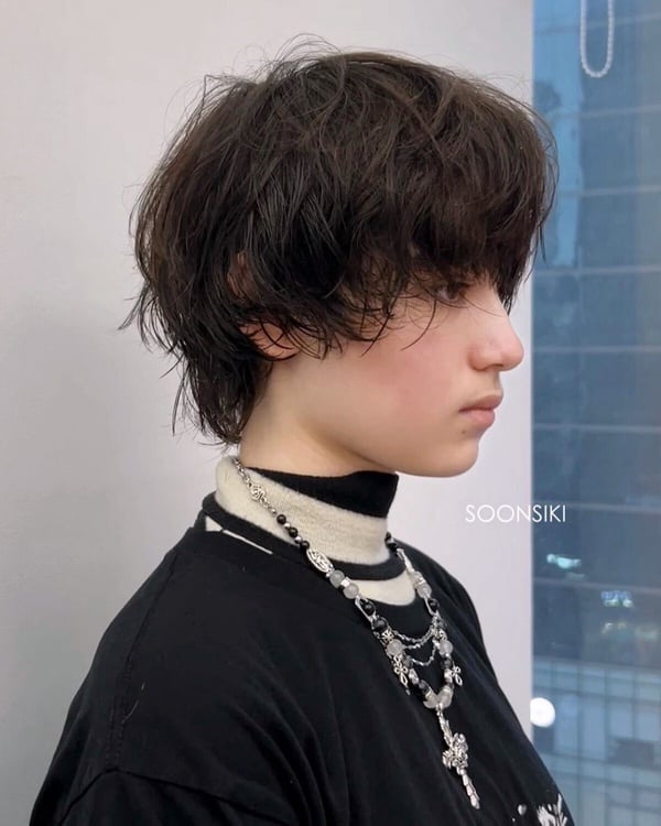 不用整理髮型男範本13：日系低層次剪