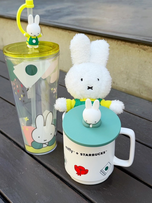 星巴克Ｘ「miffy米飛兔」聯名系列第二波10/21開賣！