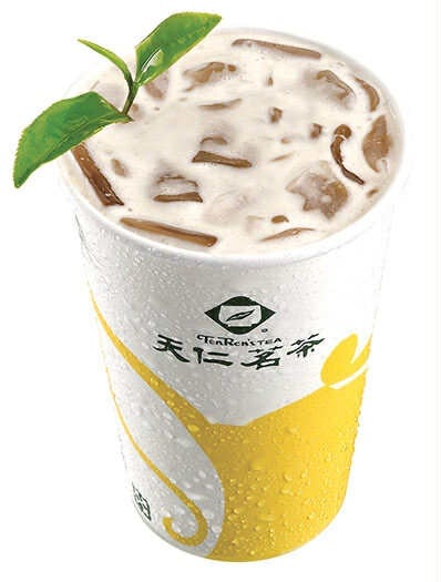 天仁茗茶推薦飲品913奶茶，為招牌茶王913製成的奶茶