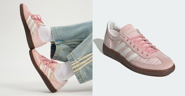 BLACKPINK粉色球鞋推薦：adidas Originals HANDBALL SPEZIAL 運動休閒鞋，NT$3,890