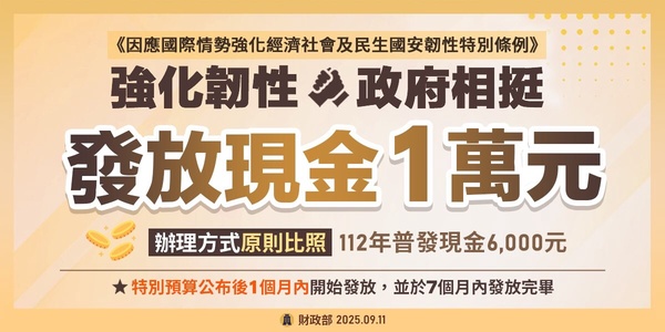 普發一萬