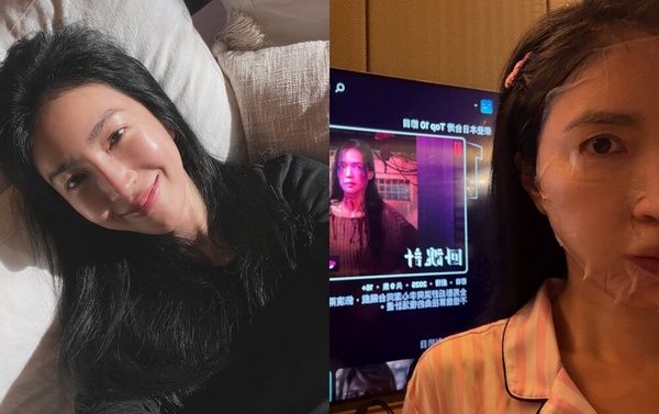楊謹華凍齡保養秘訣：厚敷乳霜保持皮膚水嫩