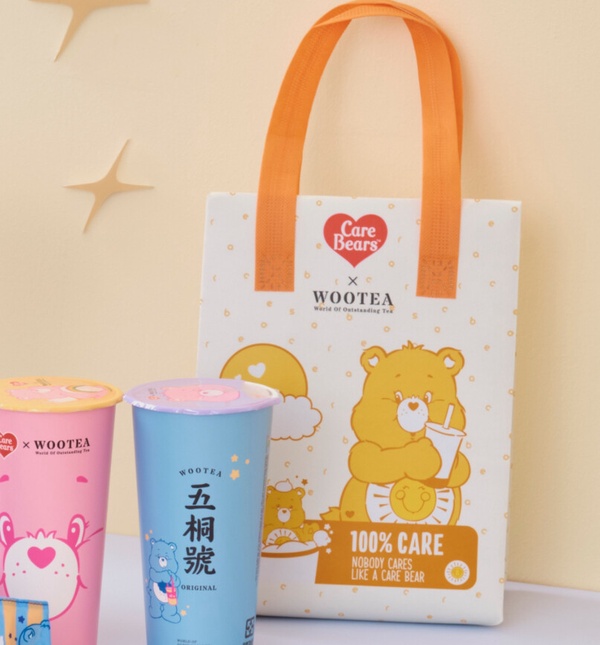 五桐號聯名Care Bears「保冷二杯袋」加購價19元