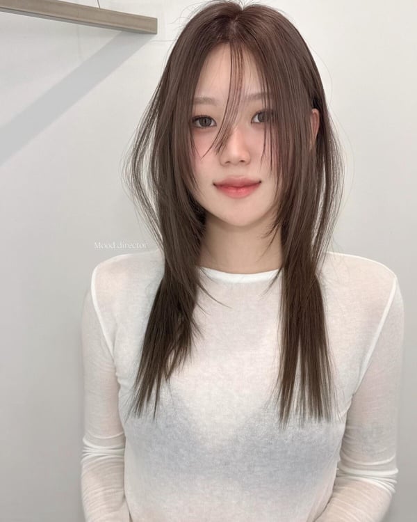 免漂髮色範本5：琥珀焦糖棕