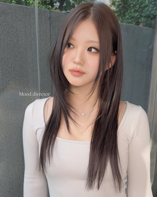 免漂髮色範本1：霧感可可棕