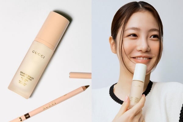專櫃妝前乳推薦3：GUCCI BEAUTY絲潤柔光 / 絲潤柔焦妝前乳