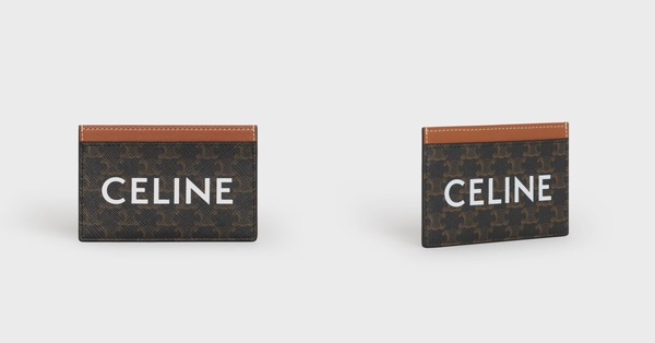 萬元有找精品配件：CELINE 印花標誌印花卡片套，NT$9,500