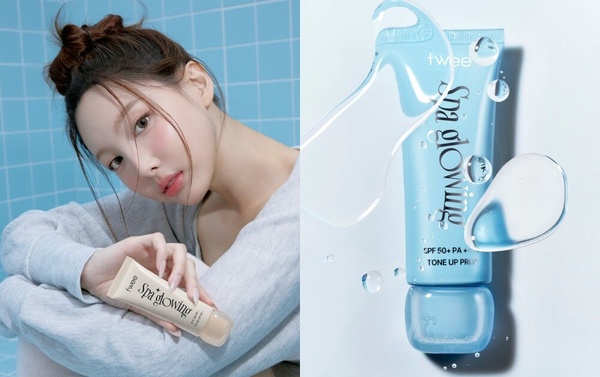2025年末Olive Young熱銷TOP10：fwee Spa Glow Base 妝前乳