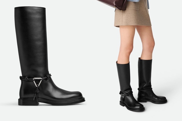 馬術靴推薦2：Bottega Veneta James Boot，NT$74,100