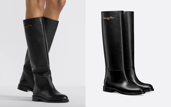 貼腿靴推薦1：Dior D-Town 靴子，NT$73,000