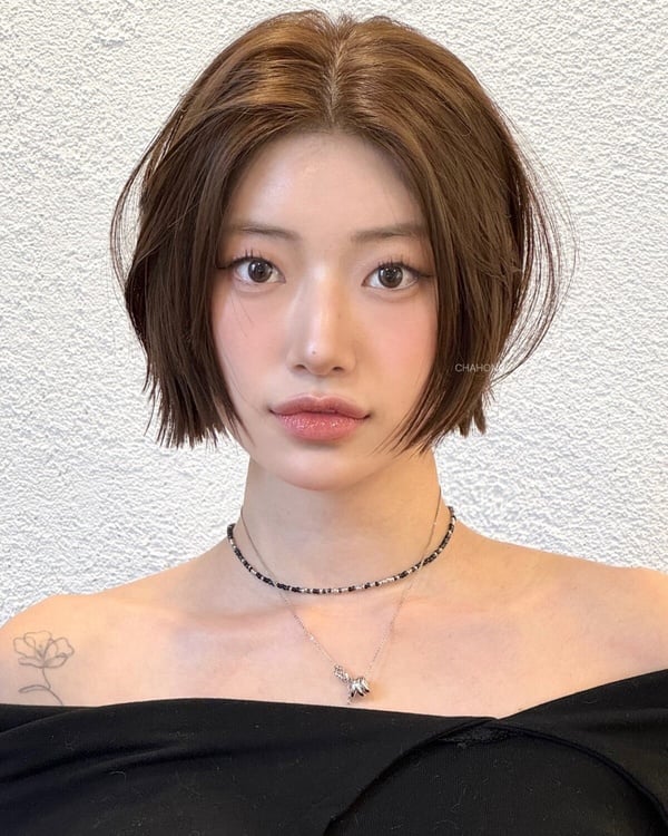 耳上短髮女造型10：無瀏海極短髮