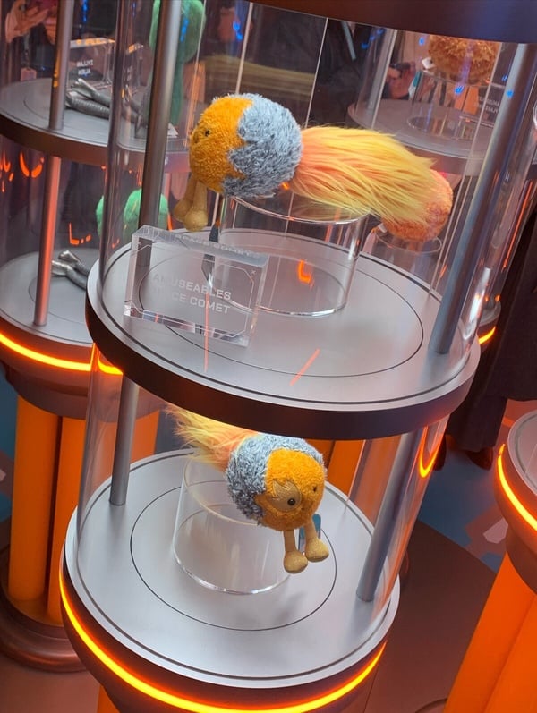 Jellycat聖水洞Space快閃店限定：Amuseables Space Comet 趣味太空彗星