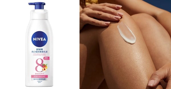 身體美白乳液推薦1：妮維雅 亮白極致嫩膚乳液