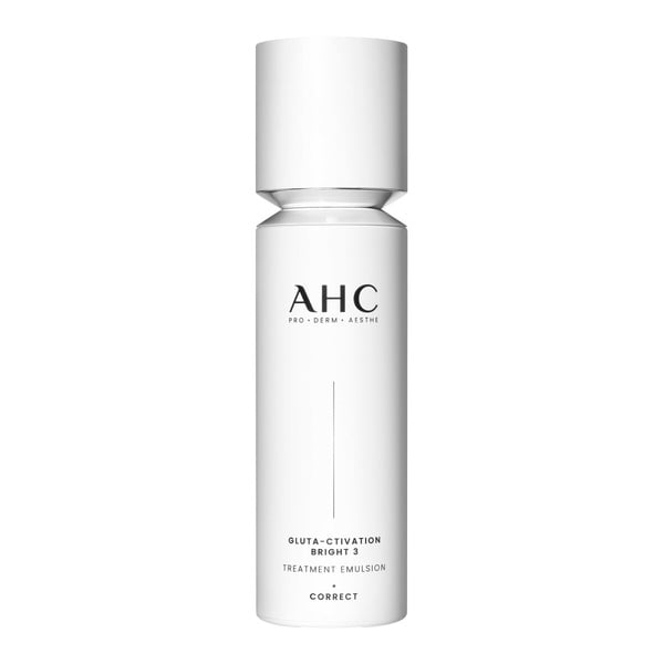 臉部美白乳液推薦13：AHC 醫美科研超秒晶透穀胱精華水乳
