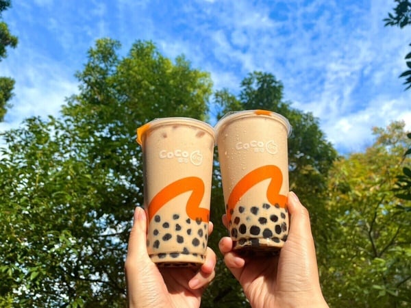 CoCo都可手搖飲品，包含粉角檸檬冬瓜與QQ奶茶，呈現豐富配料
